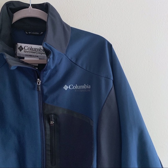 columbia titanium softshell jacket